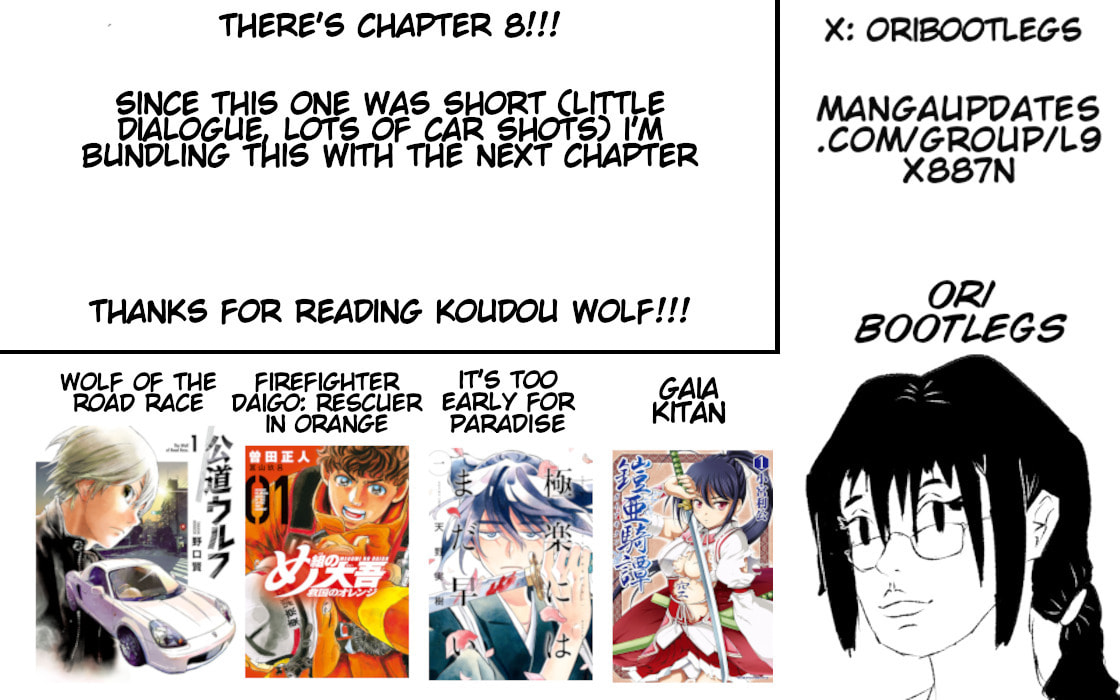 The Wolf of Road Race. Chapter 8 page 20 - 