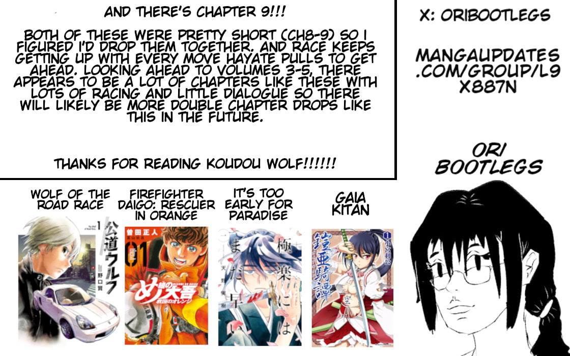 The Wolf of Road Race. Chapter 9 page 22 - 