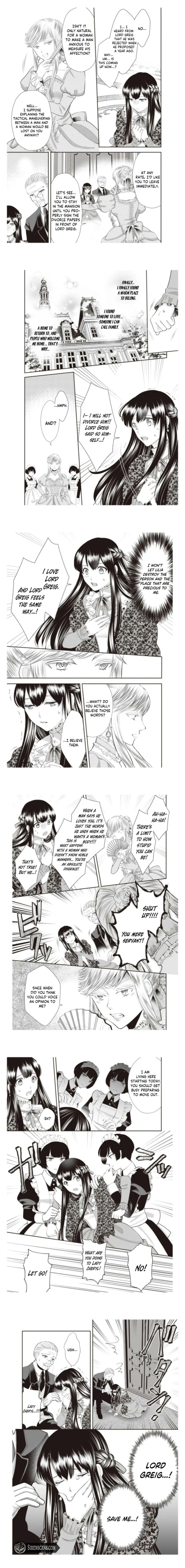 The woman who was proposed to by mistake will be divorced a year later. Chapter 18 page 4 - 