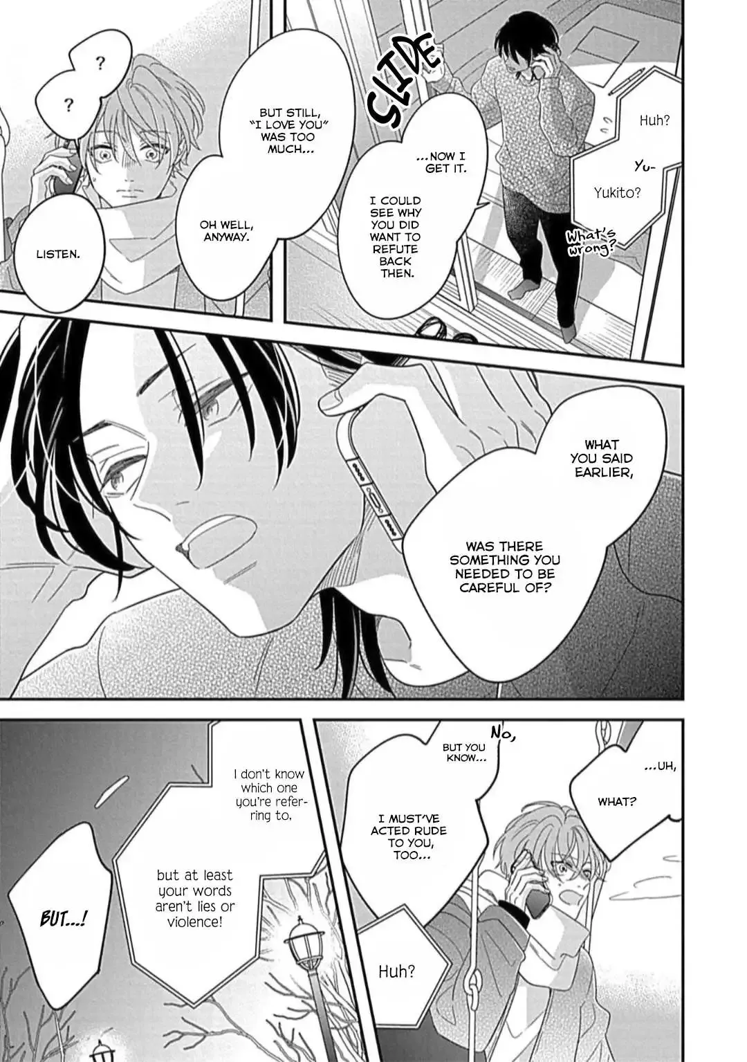 The words that falls for you Chapter 3 page 28 - 