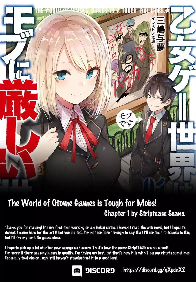 The World Of Otome Games Is Tough For Mobs Chapter 1 page 50 - 