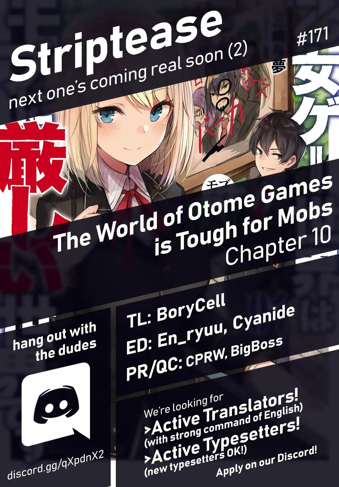 The World Of Otome Games Is Tough For Mobs Chapter 10 page 1 - 