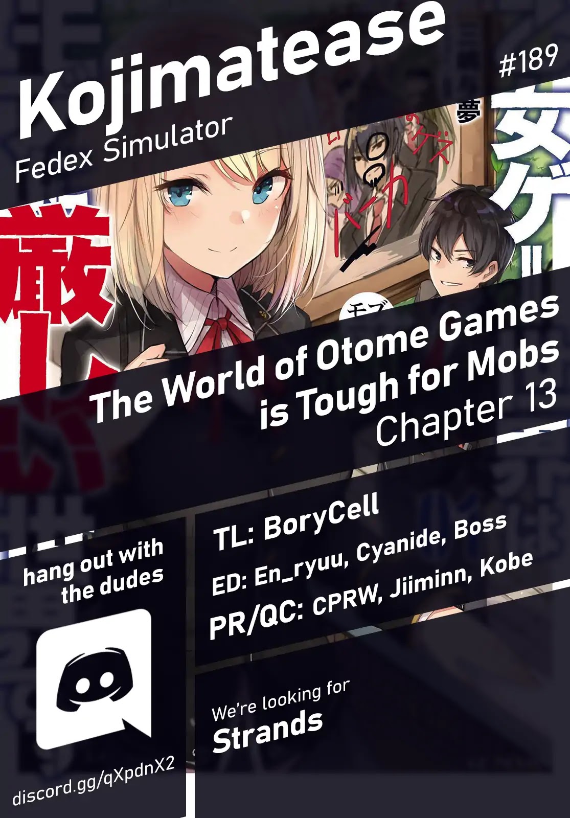 The World Of Otome Games Is Tough For Mobs Chapter 13 page 1 - 