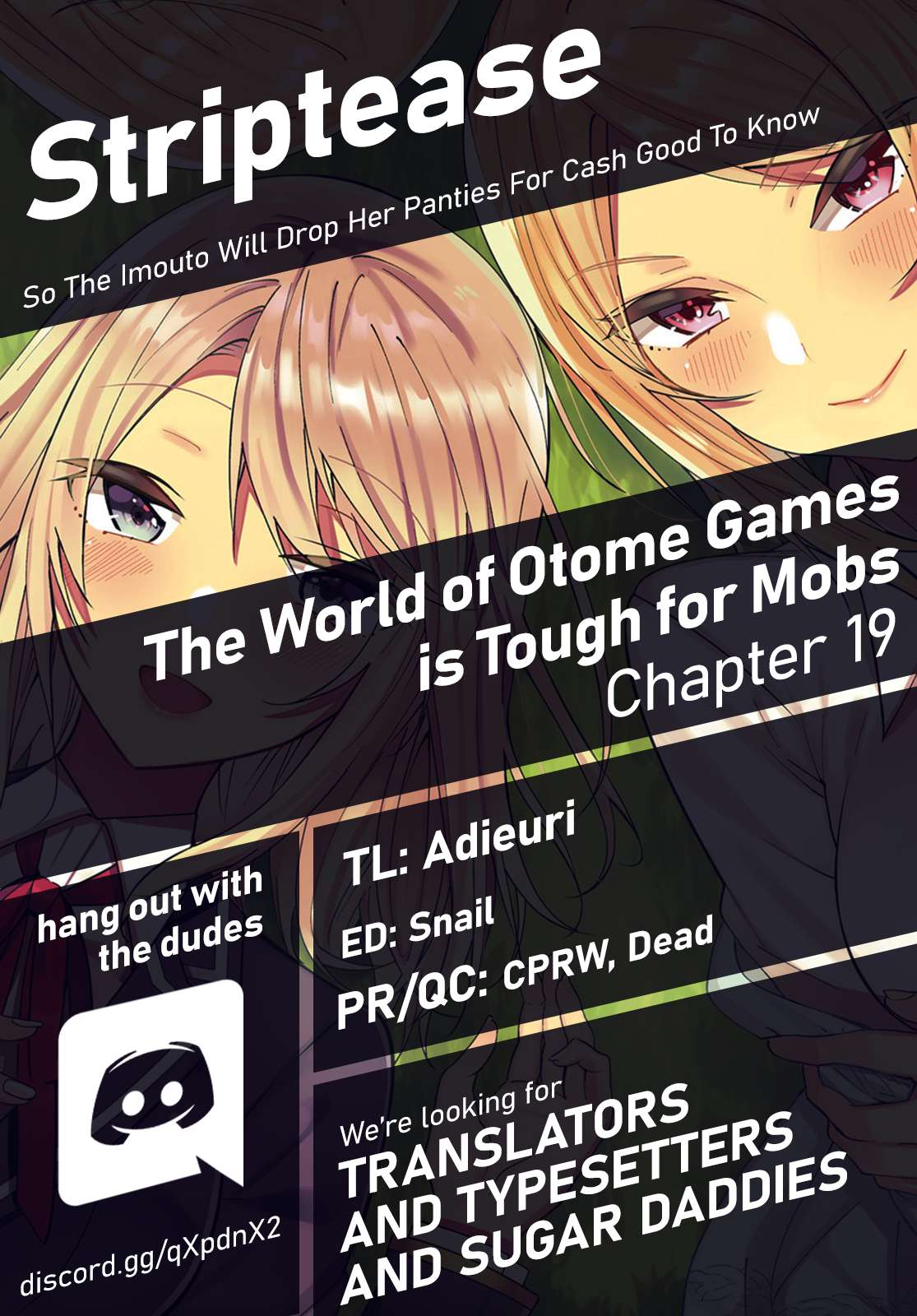 The World Of Otome Games Is Tough For Mobs Chapter 19 page 1 - 