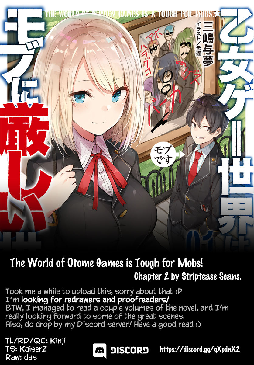 The World Of Otome Games Is Tough For Mobs Chapter 2 page 1 - 