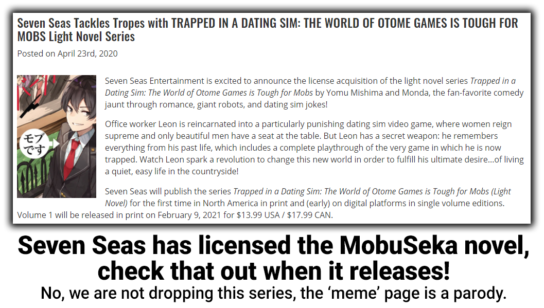 The World Of Otome Games Is Tough For Mobs Chapter 20 page 17 - 