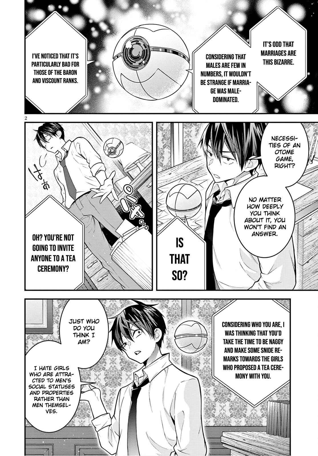 The World Of Otome Games Is Tough For Mobs Chapter 39 page 3 - 