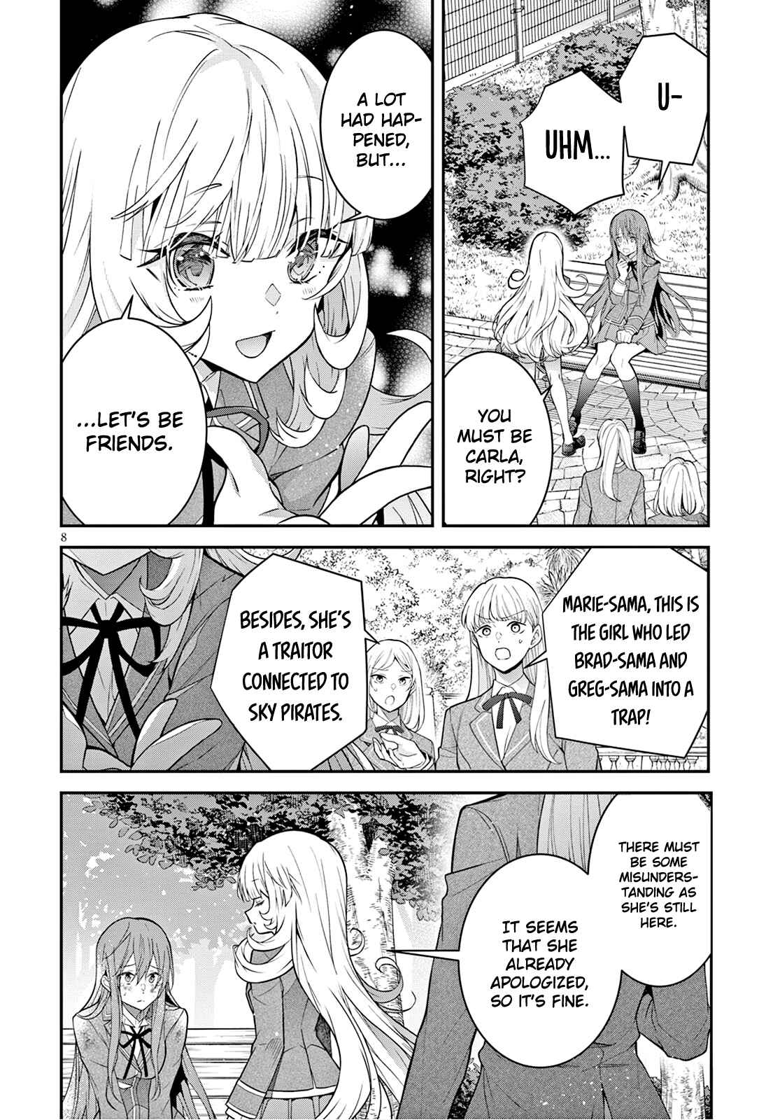 The World Of Otome Games Is Tough For Mobs Chapter 39 page 8 - 