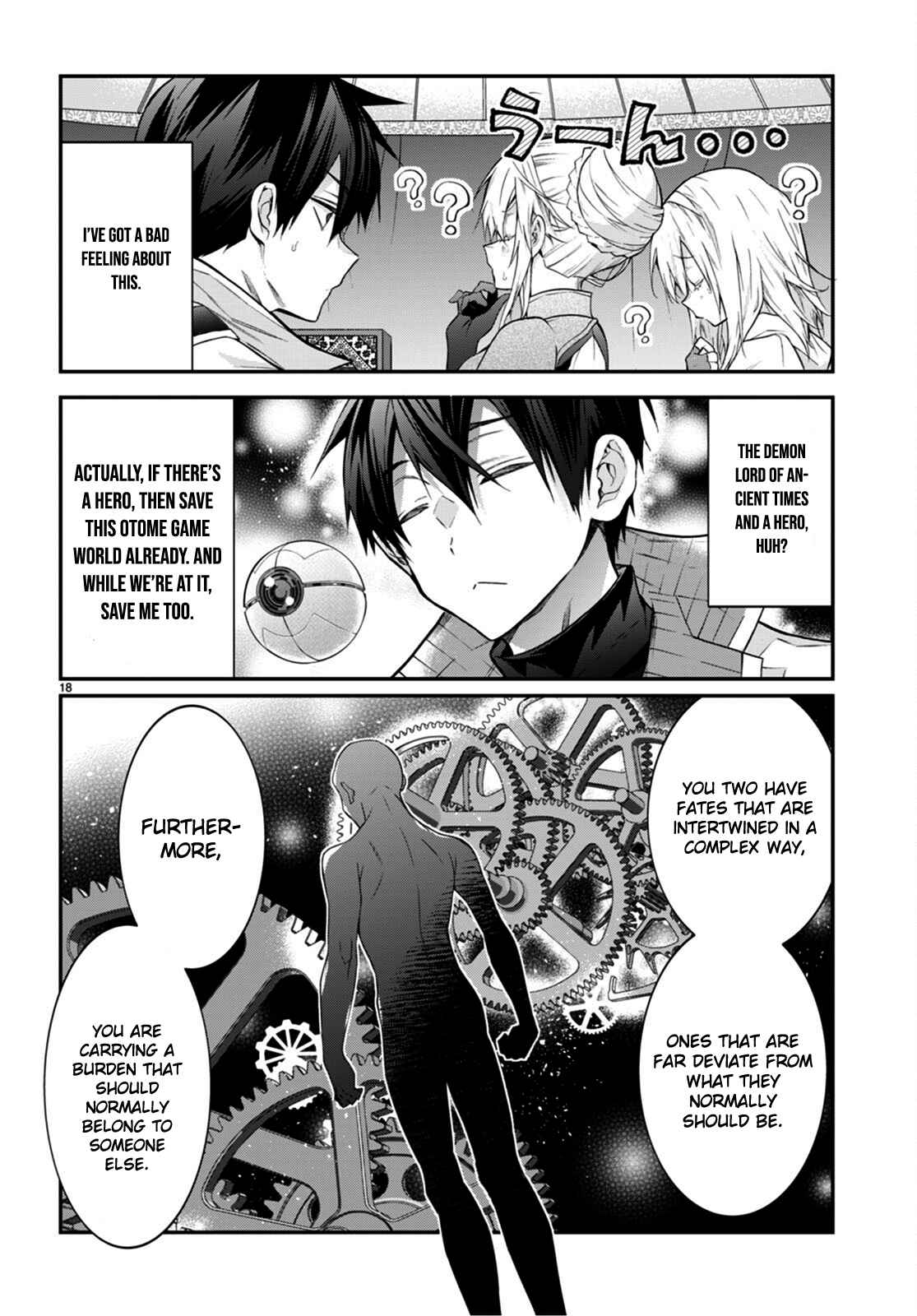 The World Of Otome Games Is Tough For Mobs Chapter 44 page 18 - 