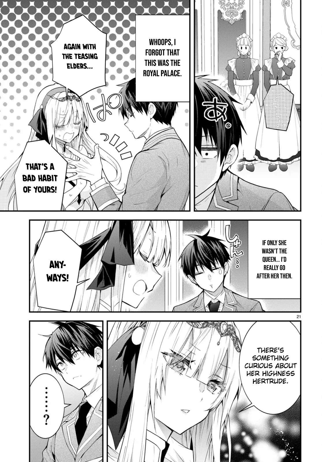 The World Of Otome Games Is Tough For Mobs Chapter 45 page 21 - 
