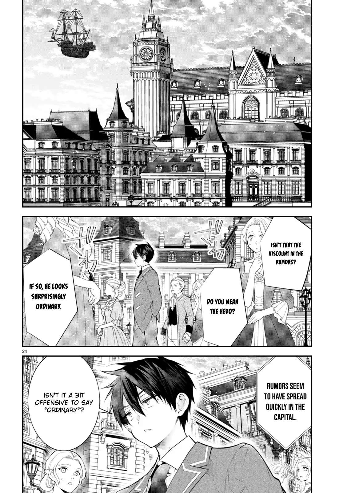 The World Of Otome Games Is Tough For Mobs Chapter 45 page 24 - 