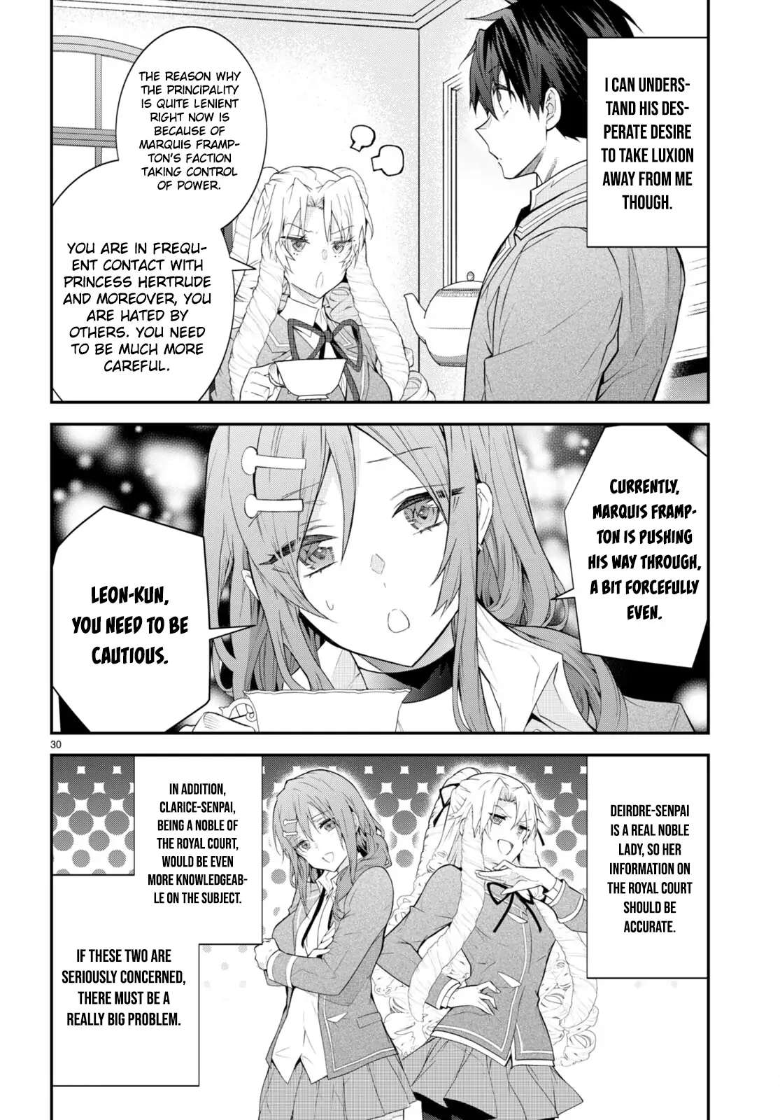 The World Of Otome Games Is Tough For Mobs Chapter 45 page 30 - 