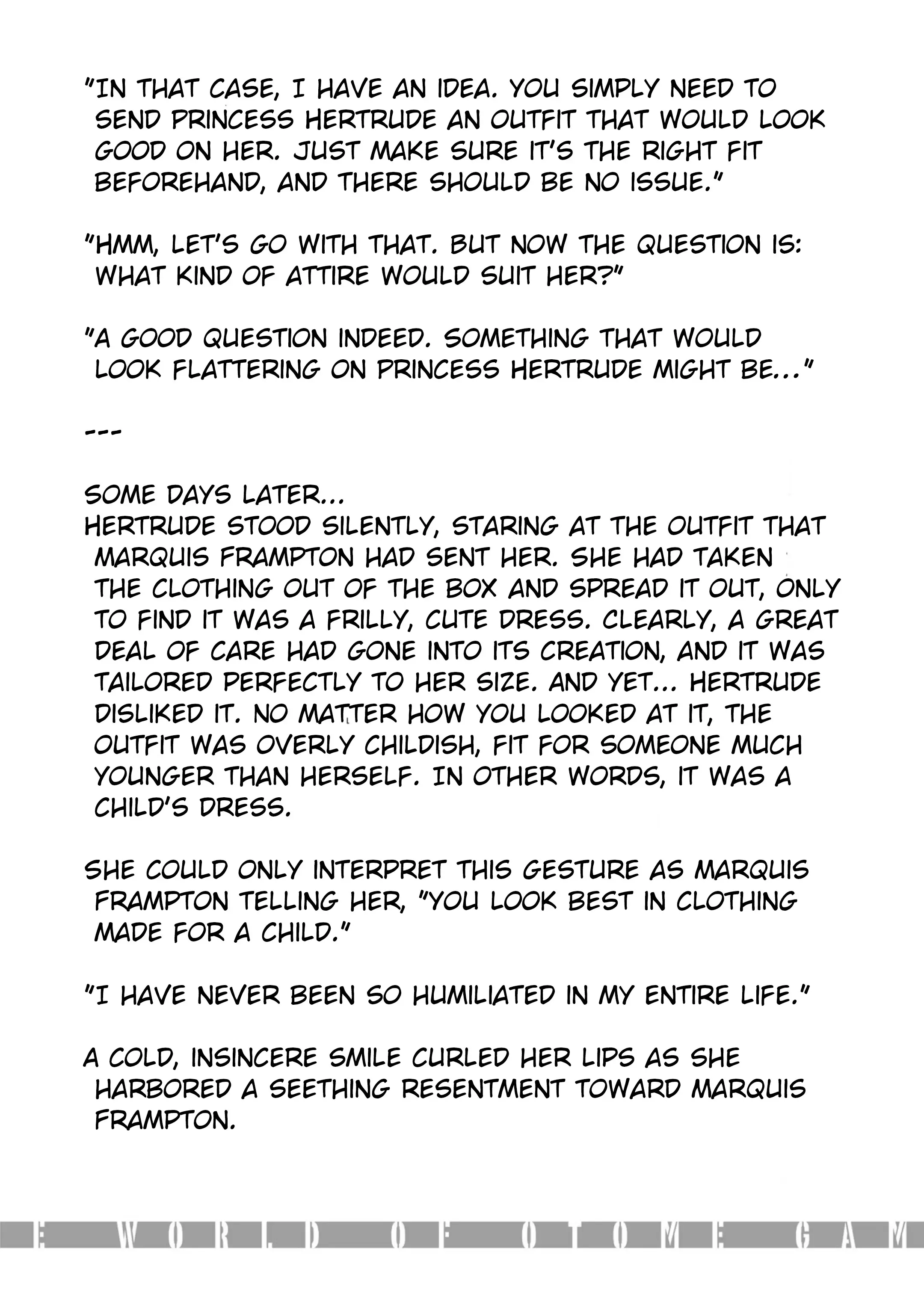 The World Of Otome Games Is Tough For Mobs Chapter 46.5 page 25 - 