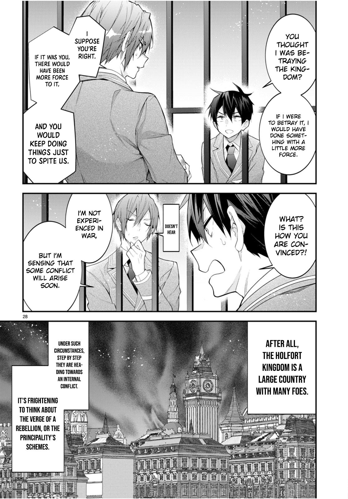The World Of Otome Games Is Tough For Mobs Chapter 46 page 28 - 