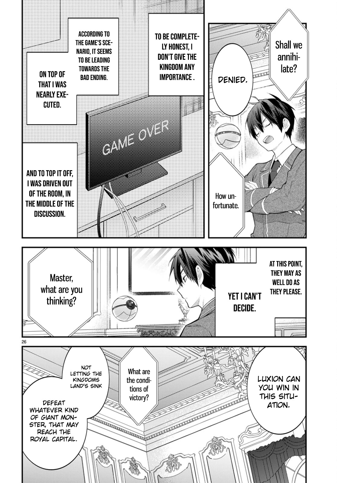 The World Of Otome Games Is Tough For Mobs Chapter 49 page 27 - 