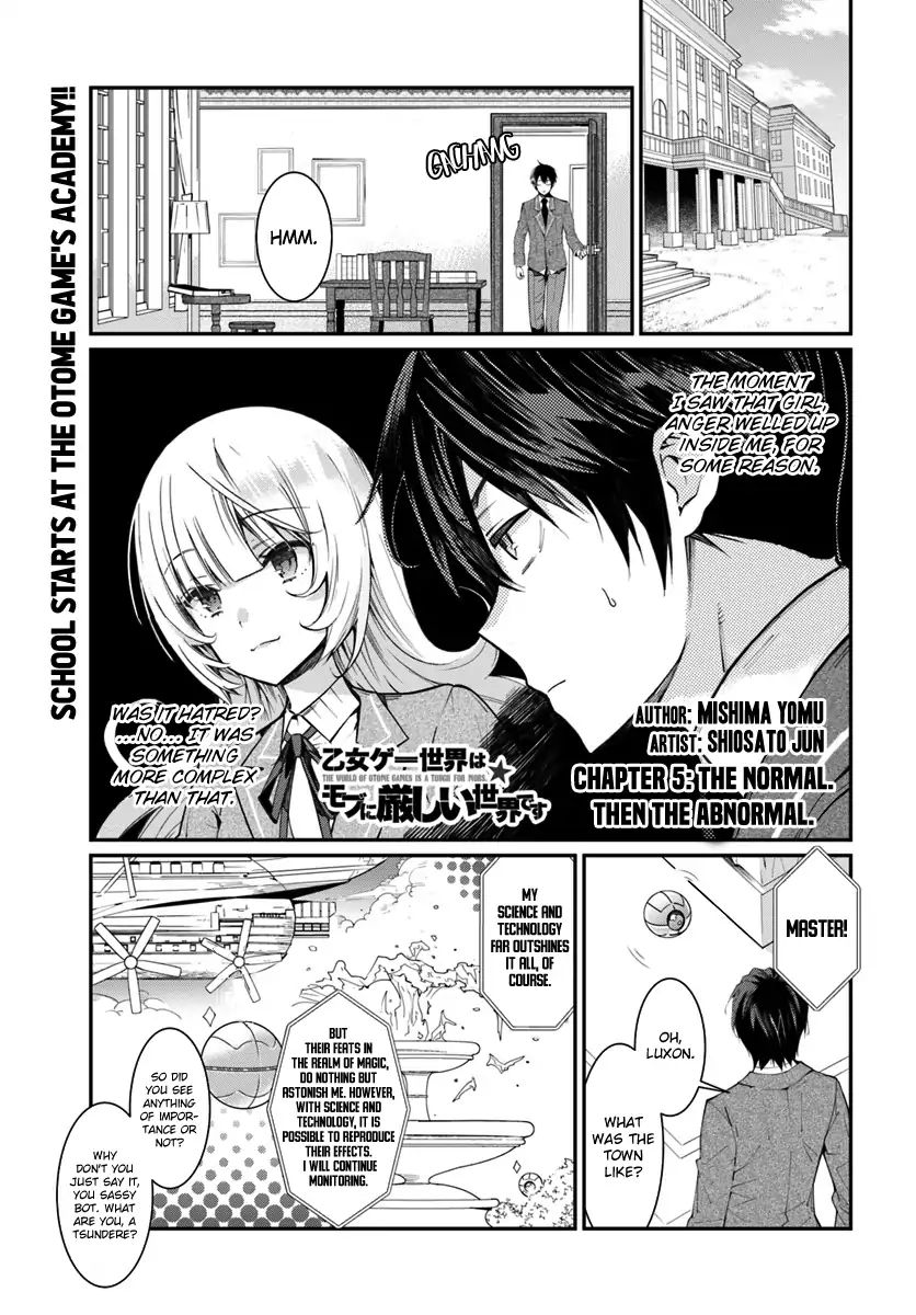 The World Of Otome Games Is Tough For Mobs Chapter 5 page 2 - 