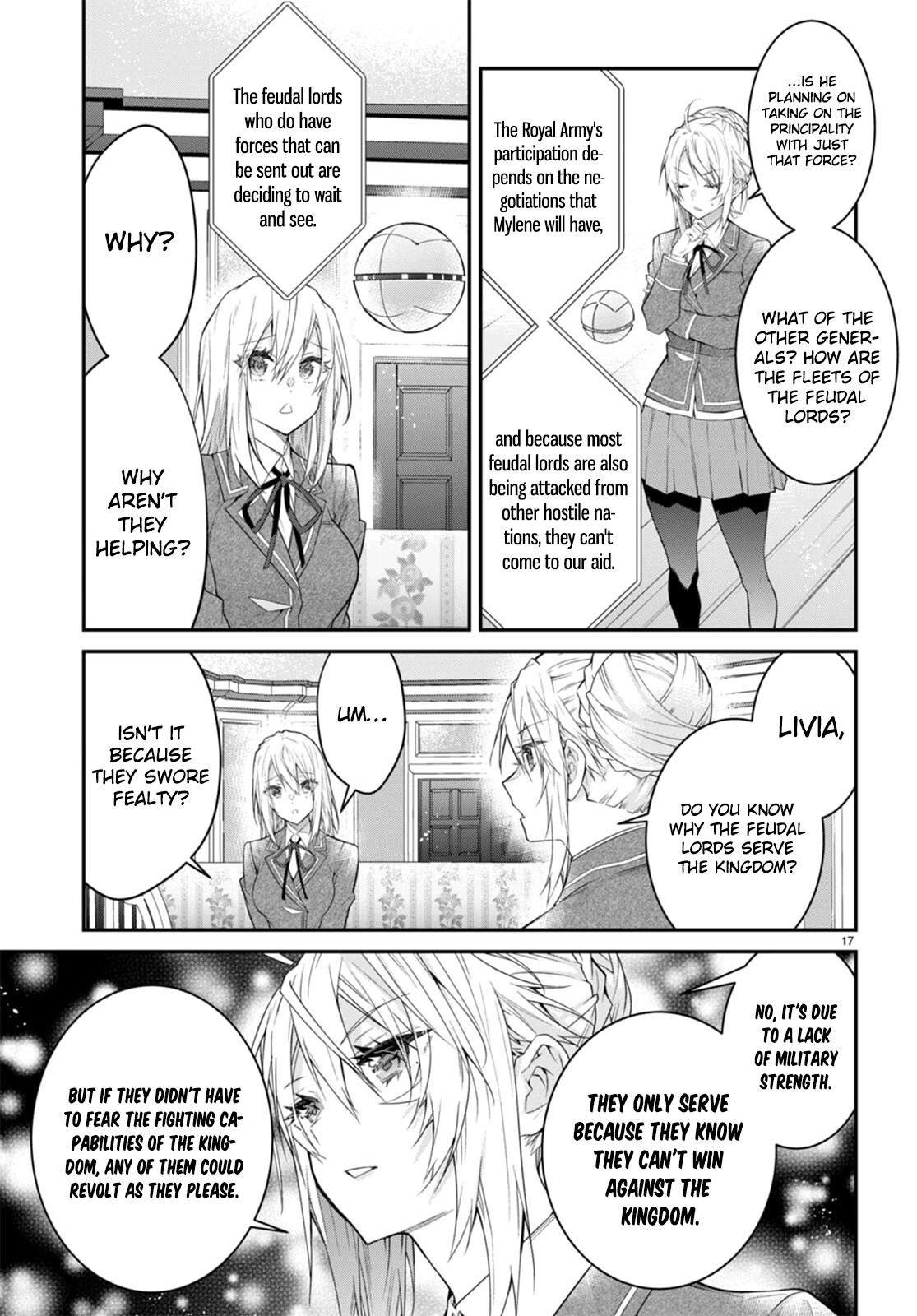 The World Of Otome Games Is Tough For Mobs Chapter 50 page 17 - 