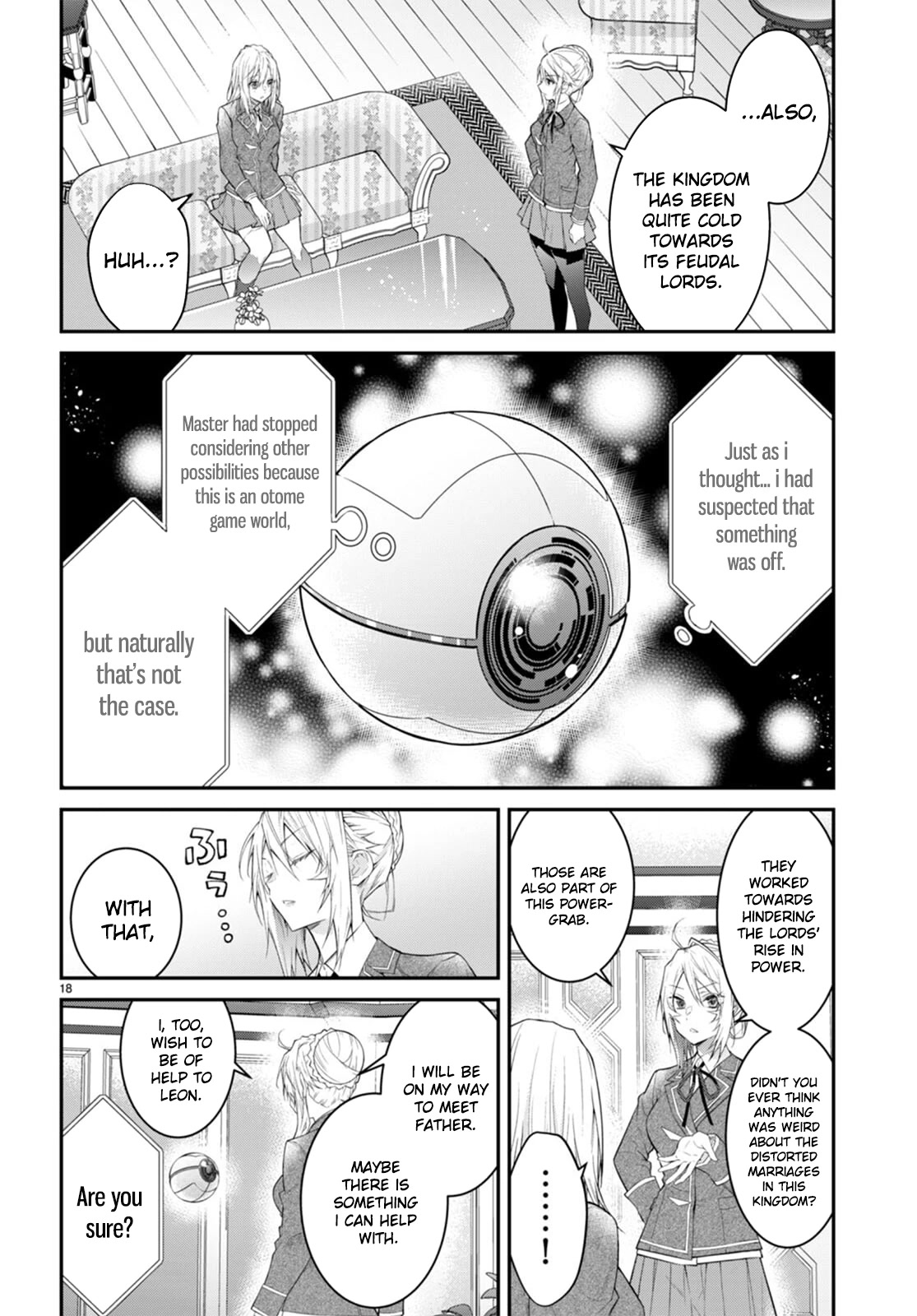 The World Of Otome Games Is Tough For Mobs Chapter 50 page 18 - 