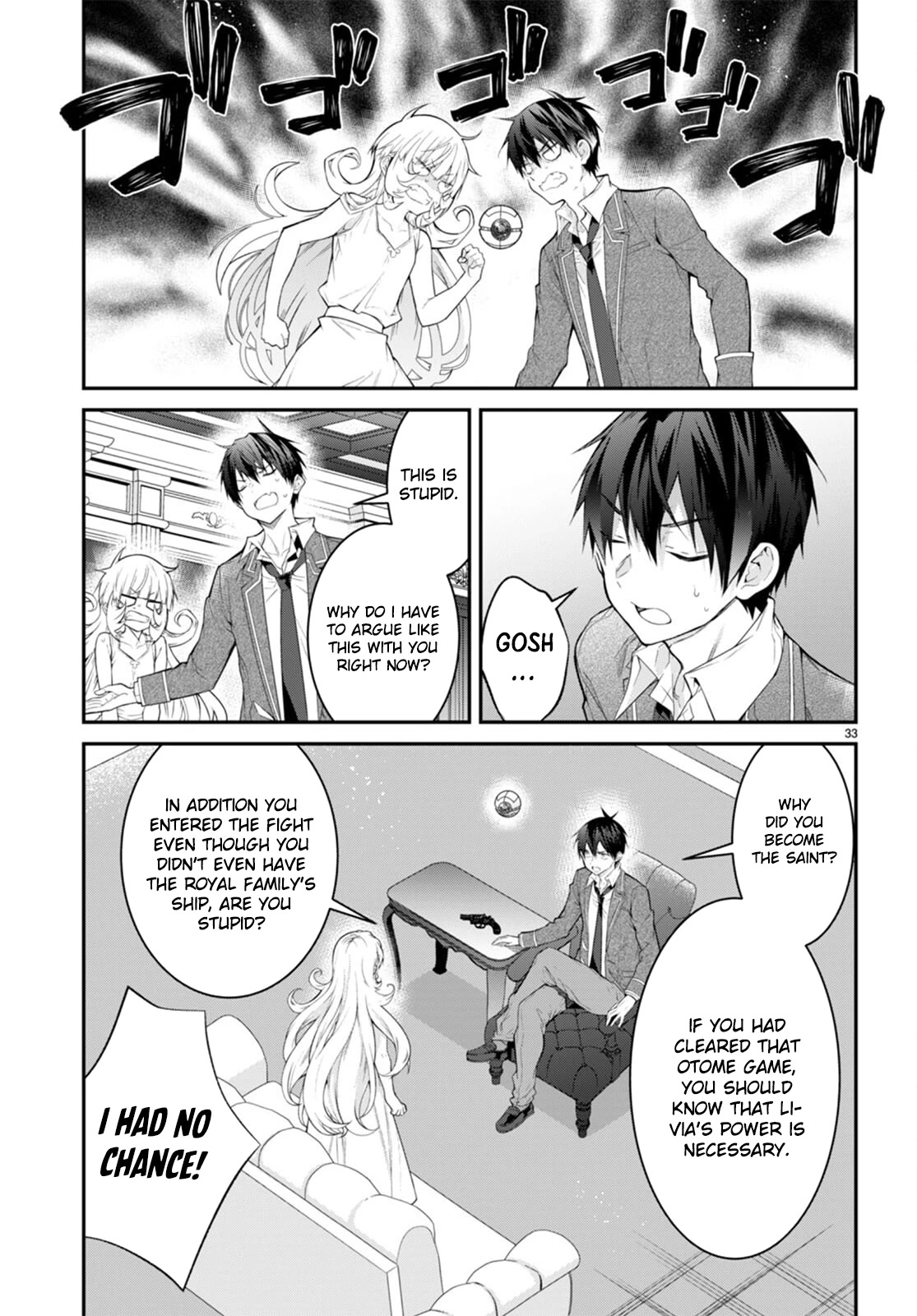 The World Of Otome Games Is Tough For Mobs Chapter 51 page 33 - 