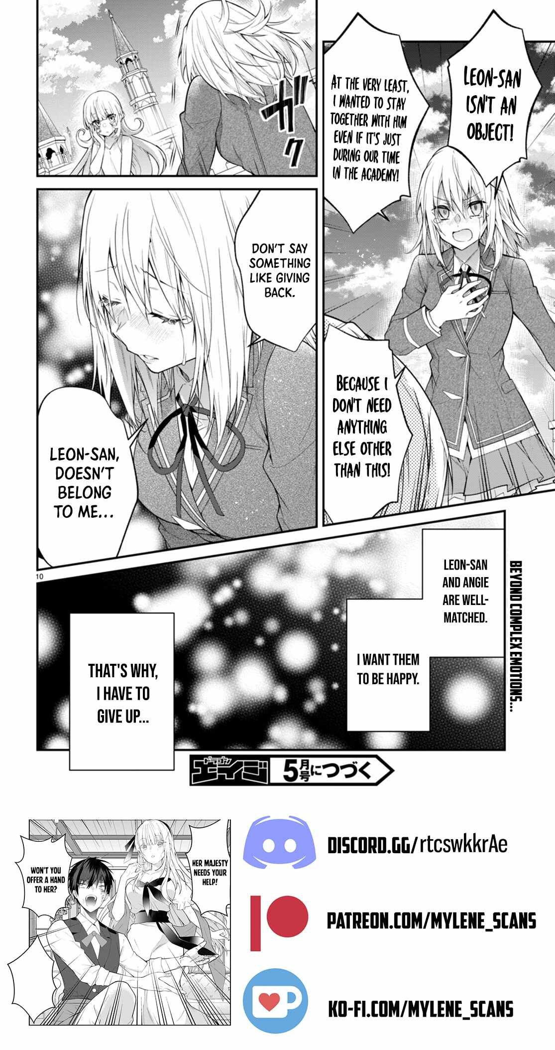 The World Of Otome Games Is Tough For Mobs Chapter 52 page 10 - 