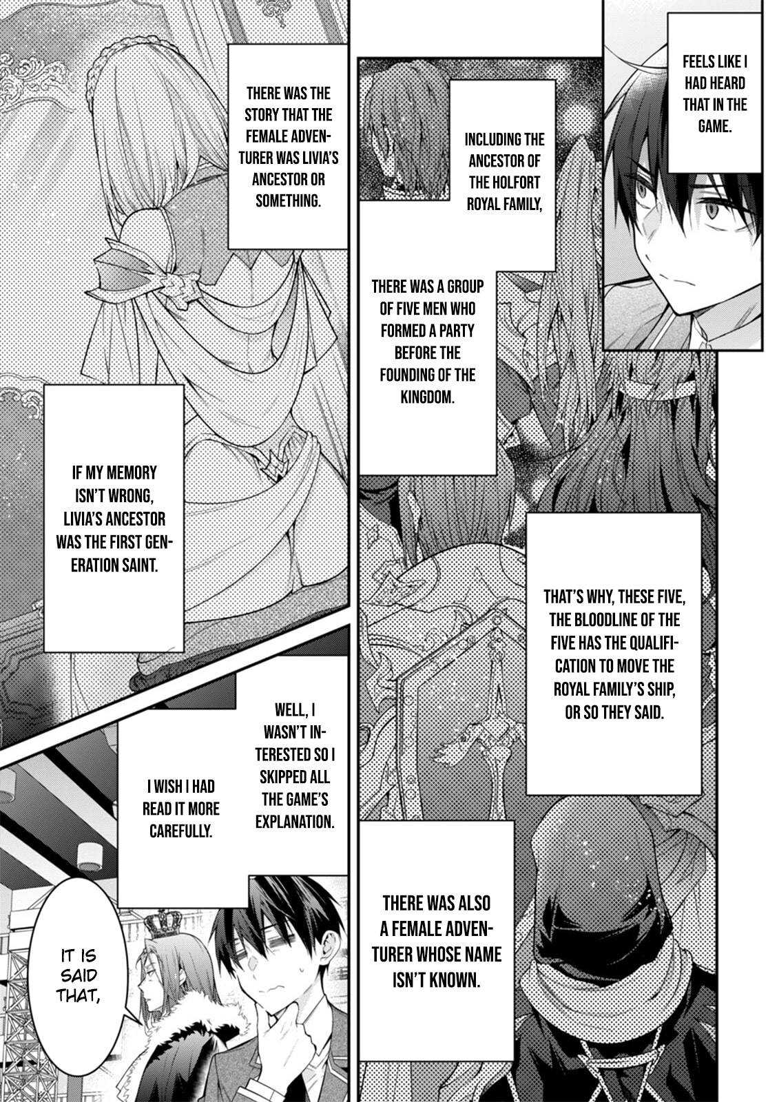 The World Of Otome Games Is Tough For Mobs Chapter 54 page 10 - 