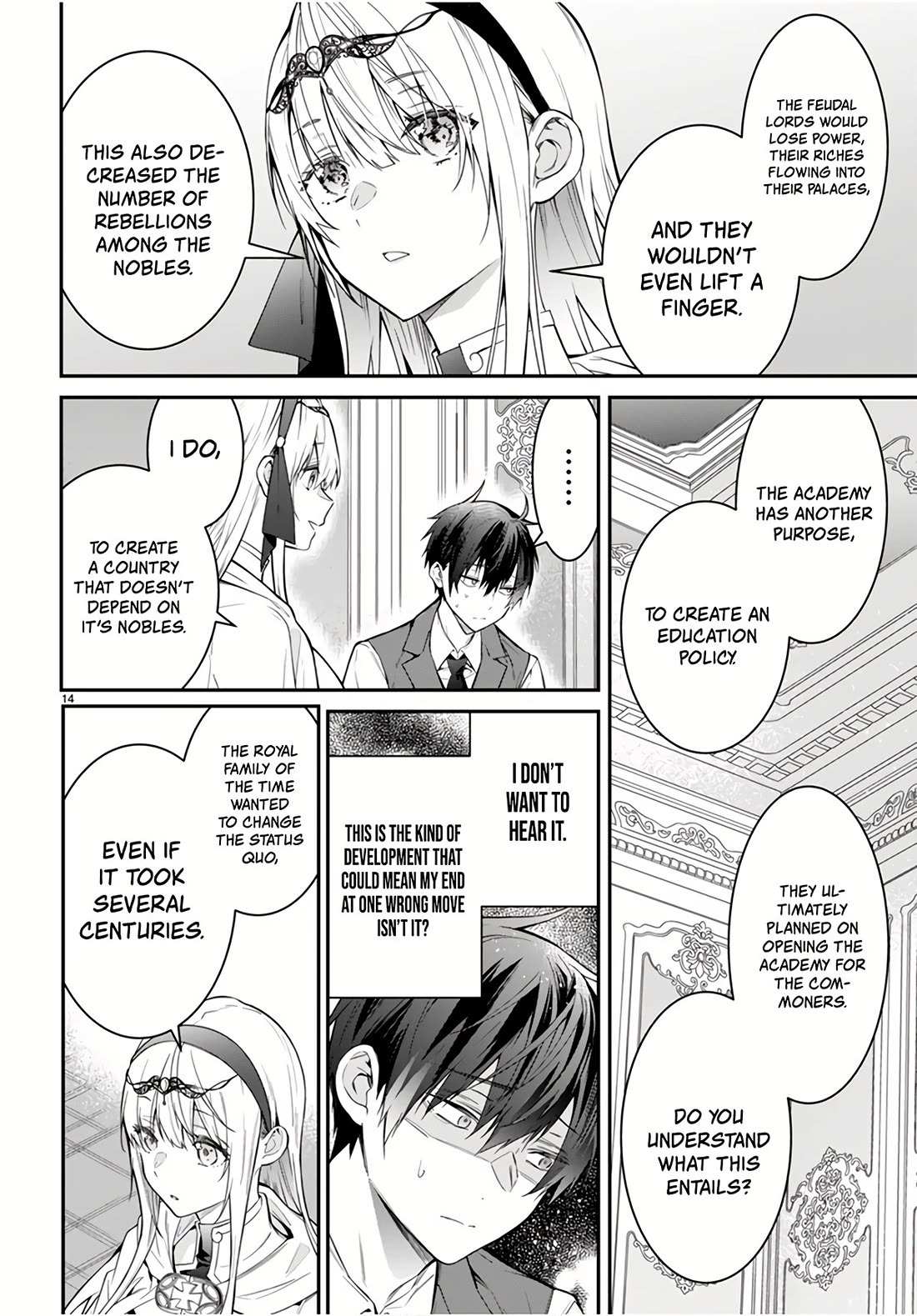 The World Of Otome Games Is Tough For Mobs Chapter 64 page 14 - 