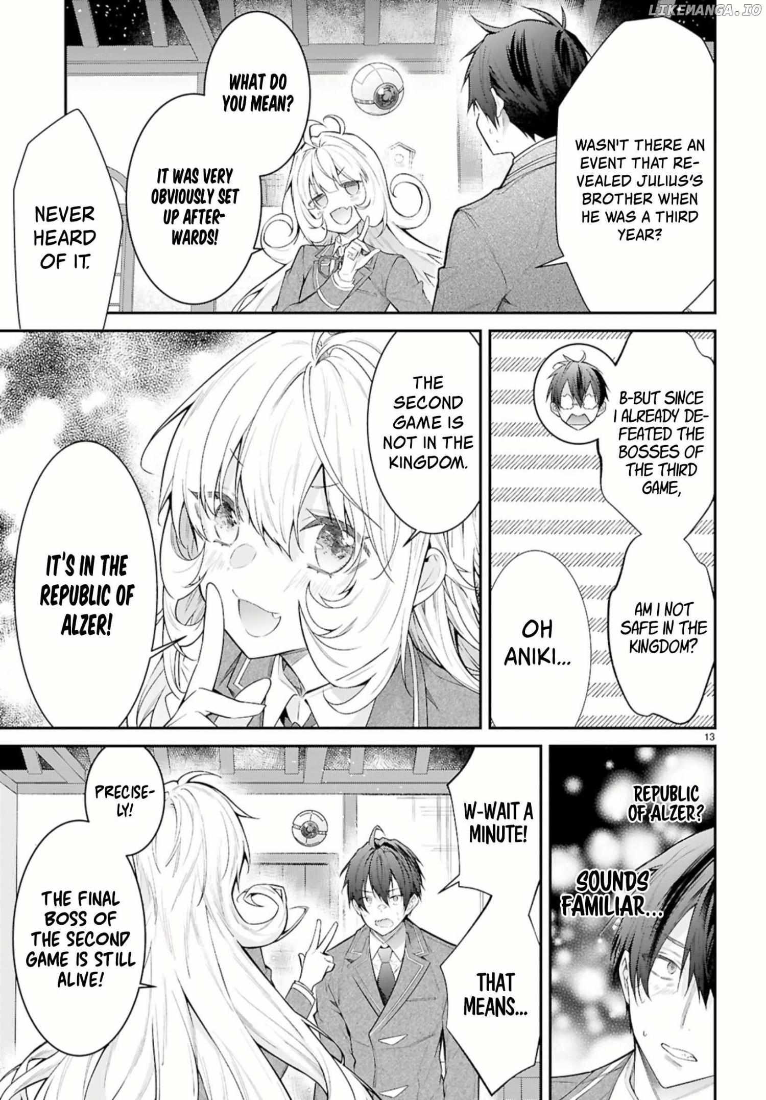 The World Of Otome Games Is Tough For Mobs Chapter 67 page 14 - 