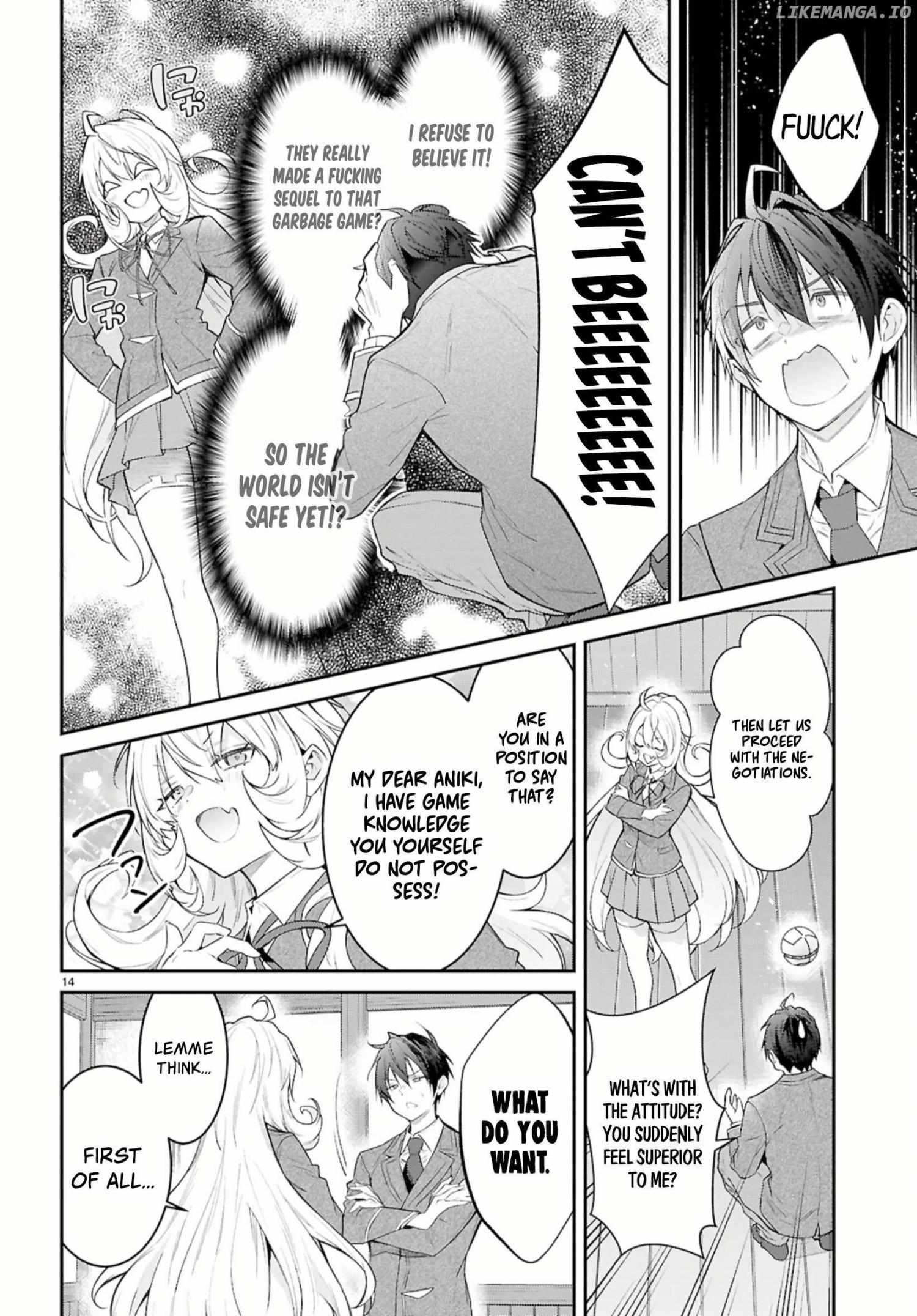 The World Of Otome Games Is Tough For Mobs Chapter 67 page 15 - 