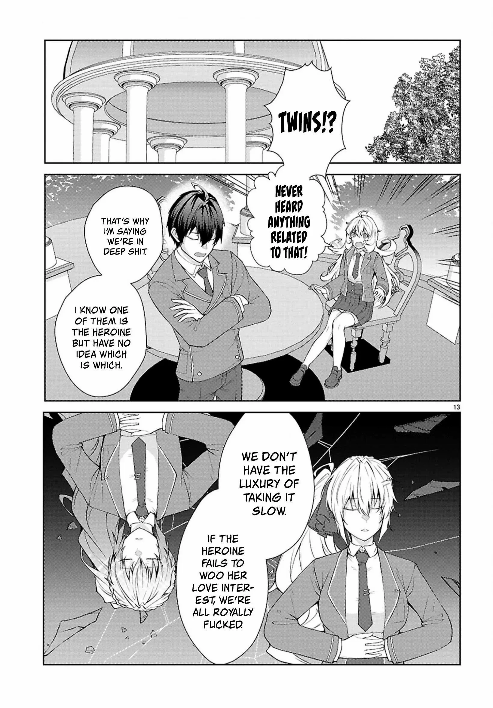 The World Of Otome Games Is Tough For Mobs Chapter 70 page 14 - 
