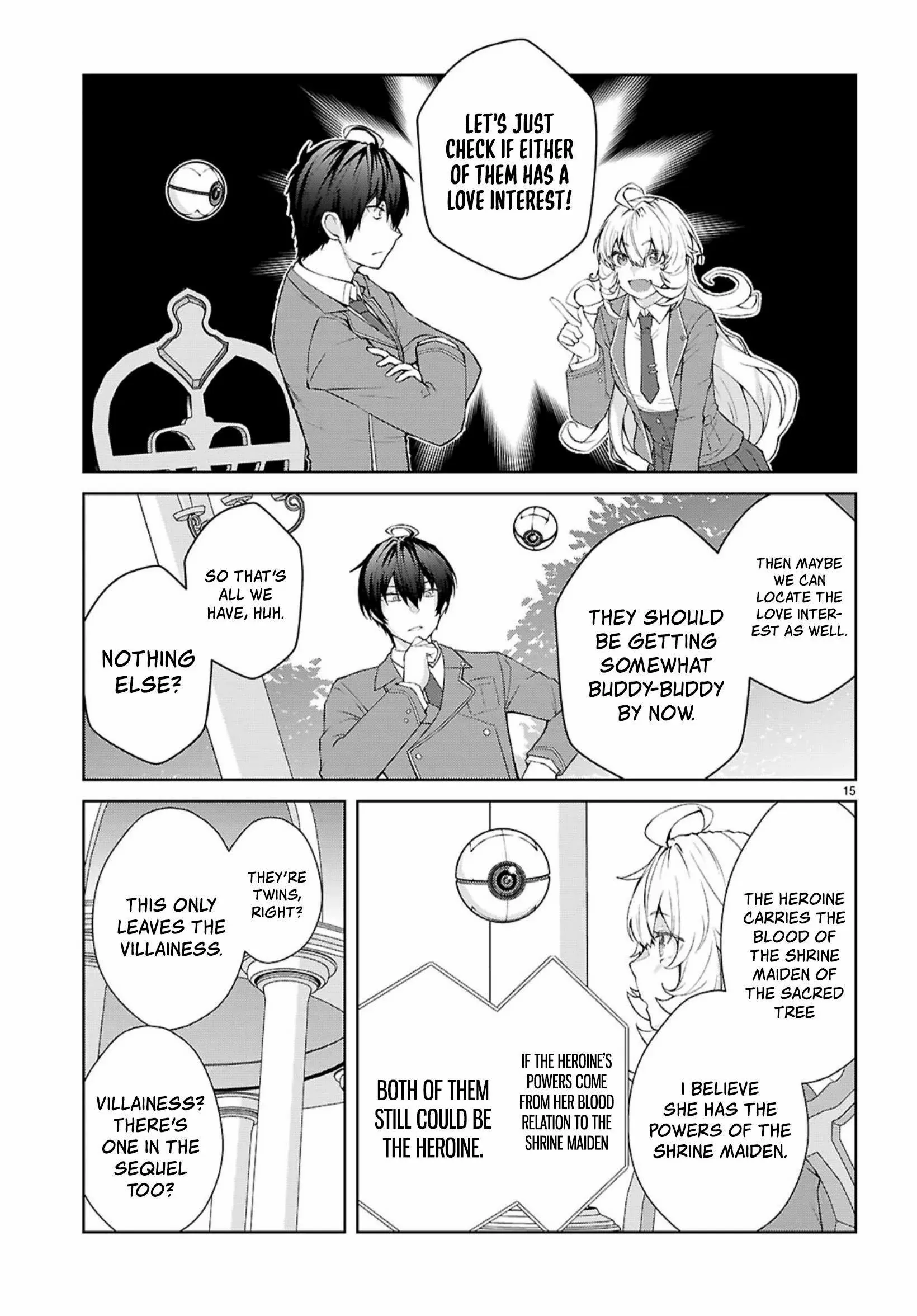 The World Of Otome Games Is Tough For Mobs Chapter 70 page 16 - 
