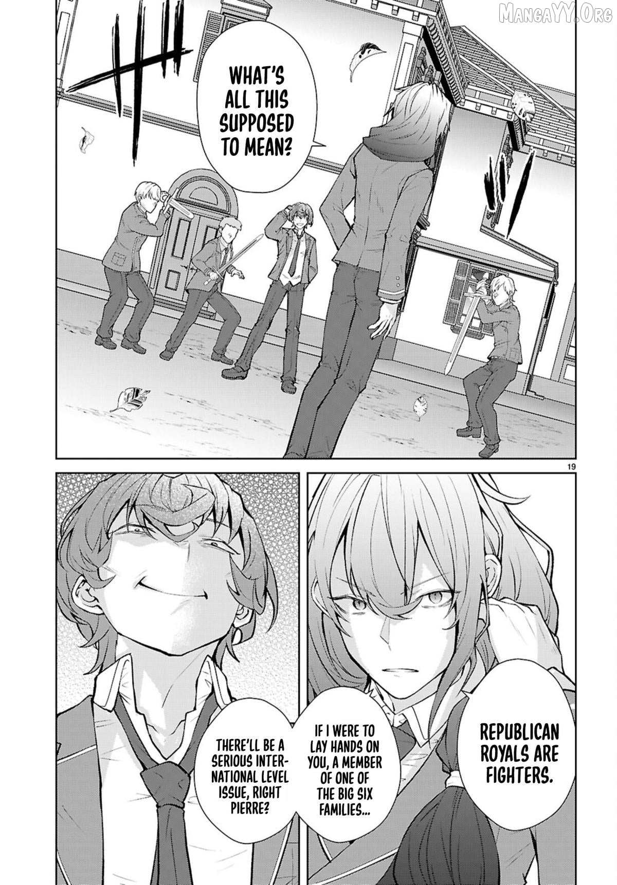 The World Of Otome Games Is Tough For Mobs Chapter 72 page 19 - 
