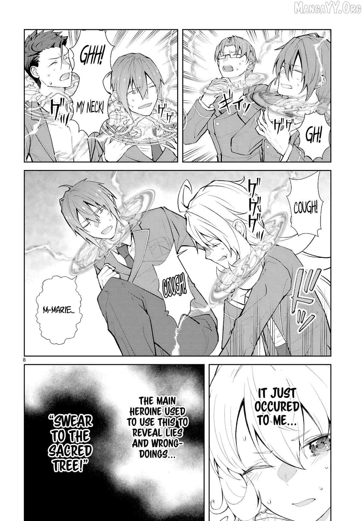 The World Of Otome Games Is Tough For Mobs Chapter 73 page 8 - 