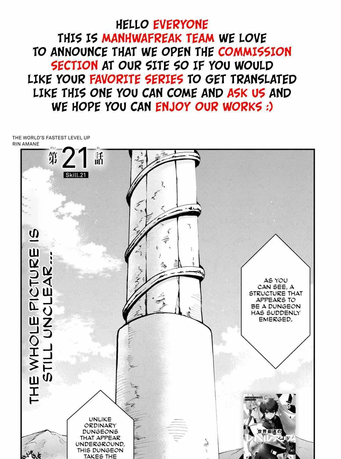 The World’s Fastest Level up! Chapter 21 page 2 - 