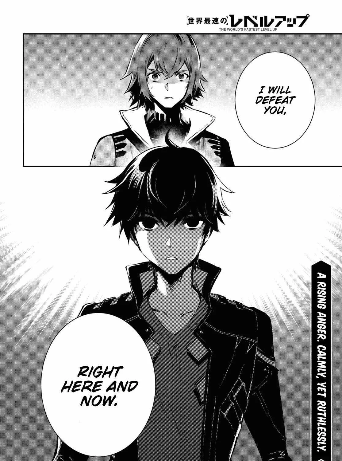 The World’s Fastest Level up! Chapter 31.1 page 22 - 