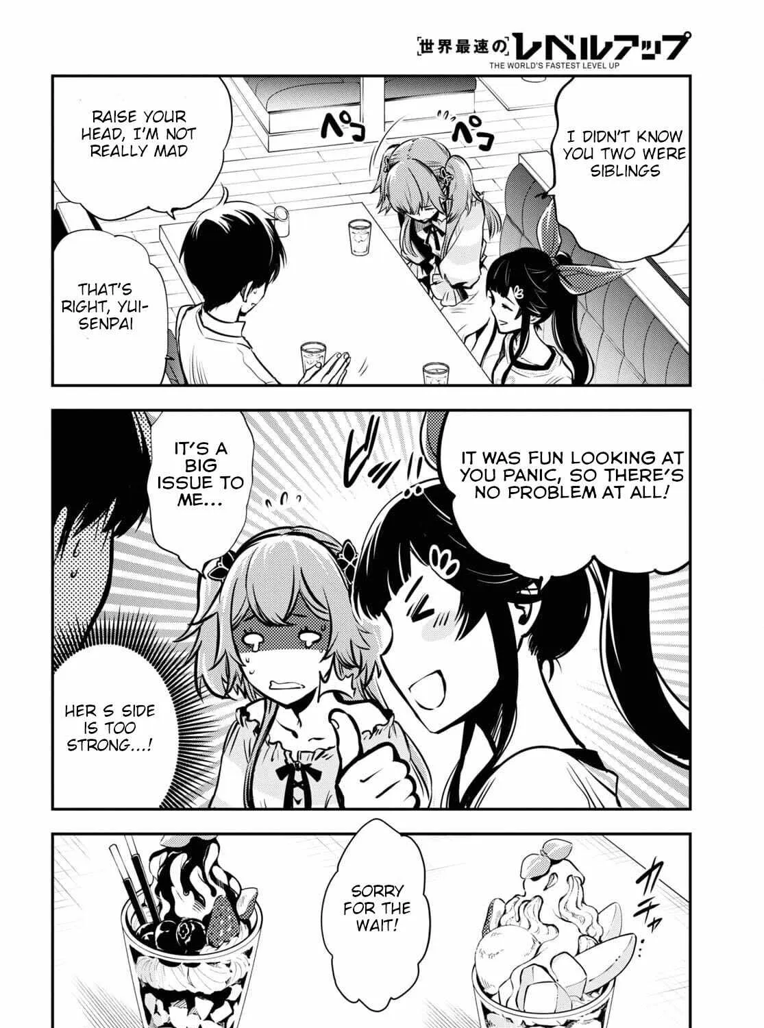 The World’s Fastest Level up! Chapter 4 page 25 - 