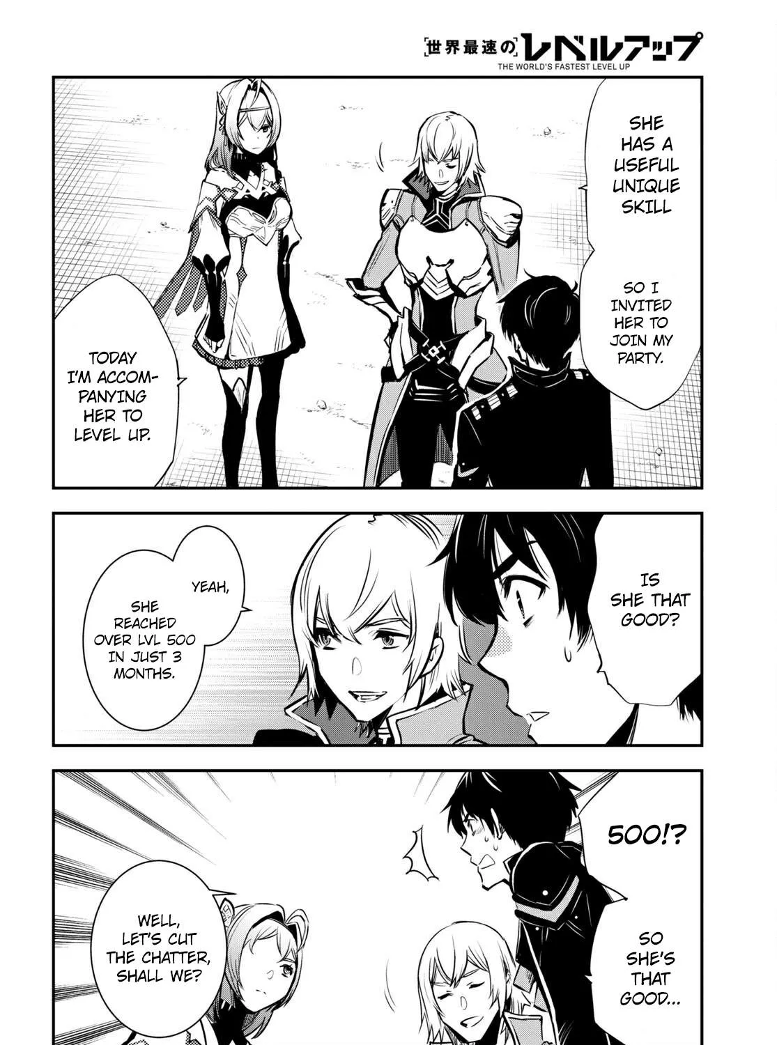 The World’s Fastest Level up! Chapter 5 page 39 - 