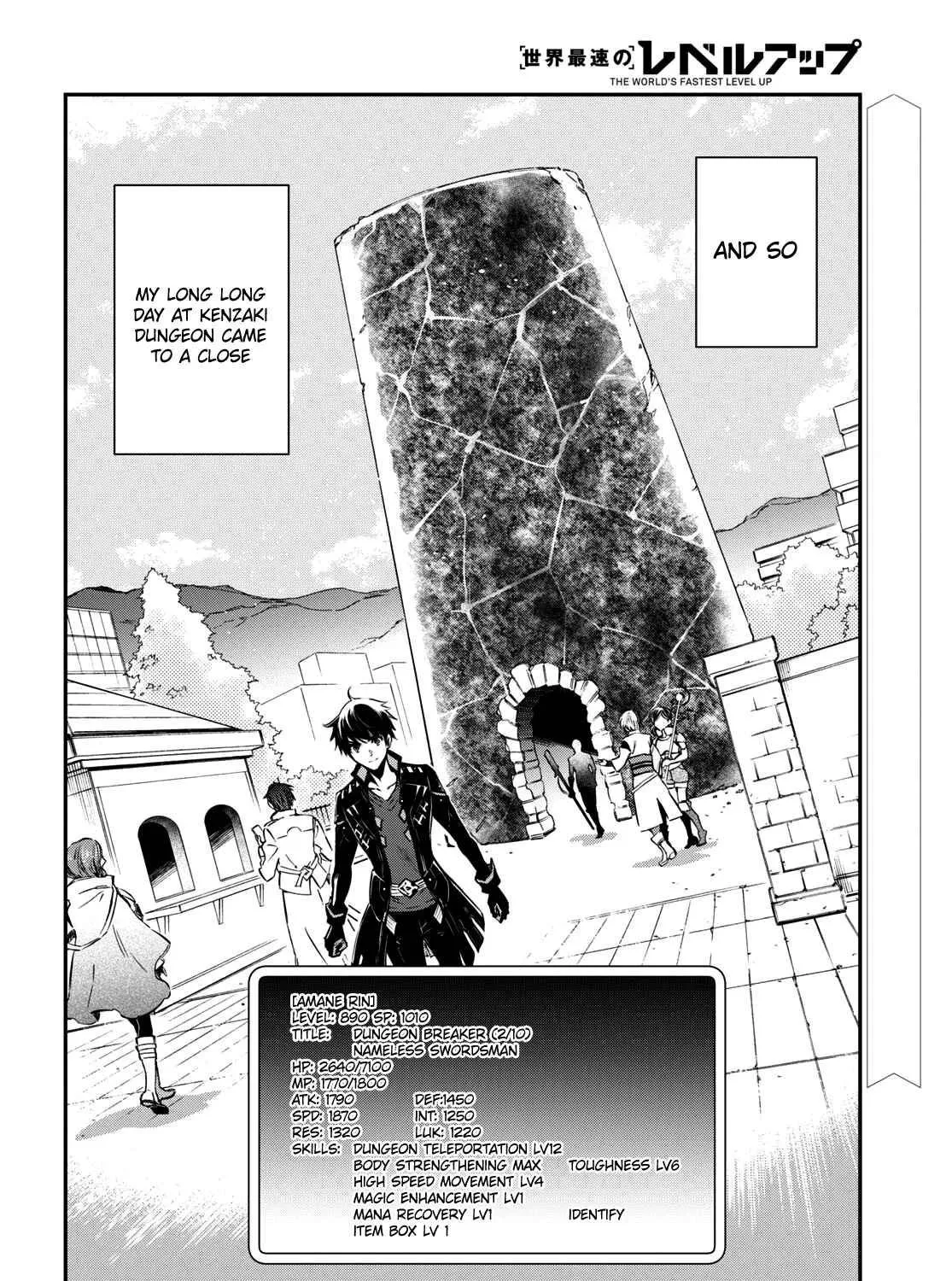 The World’s Fastest Level up! Chapter 8 page 39 - 