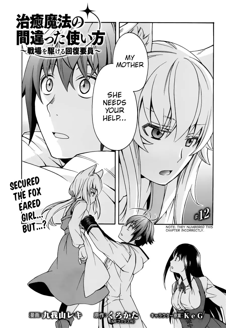 The Wrong Way to Use Healing Magic Chapter 13 page 3 - 