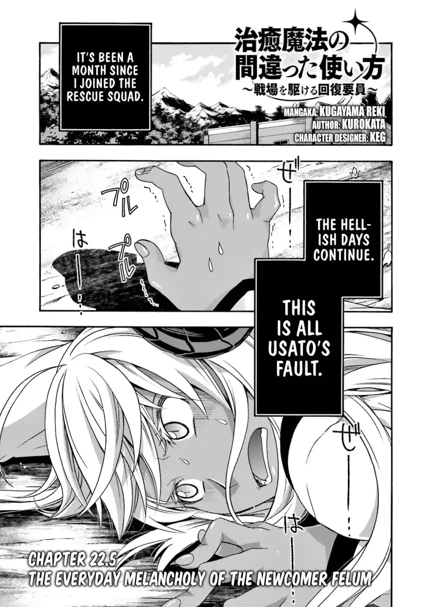 The Wrong Way to Use Healing Magic Chapter 22.5 page 1 - 