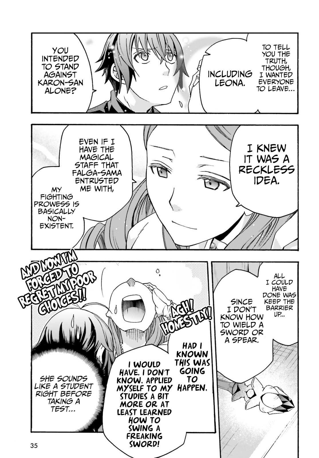The Wrong Way to Use Healing Magic Chapter 68 page 27 - 