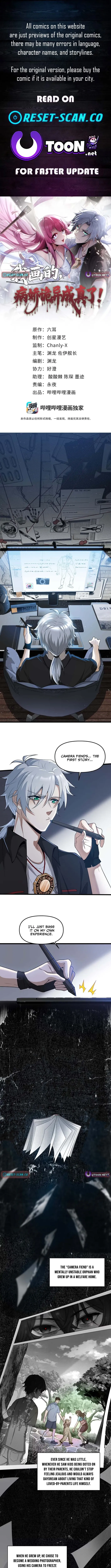 The Yandere Horrors I Draw Became Real Chapter 3 page 1 - 