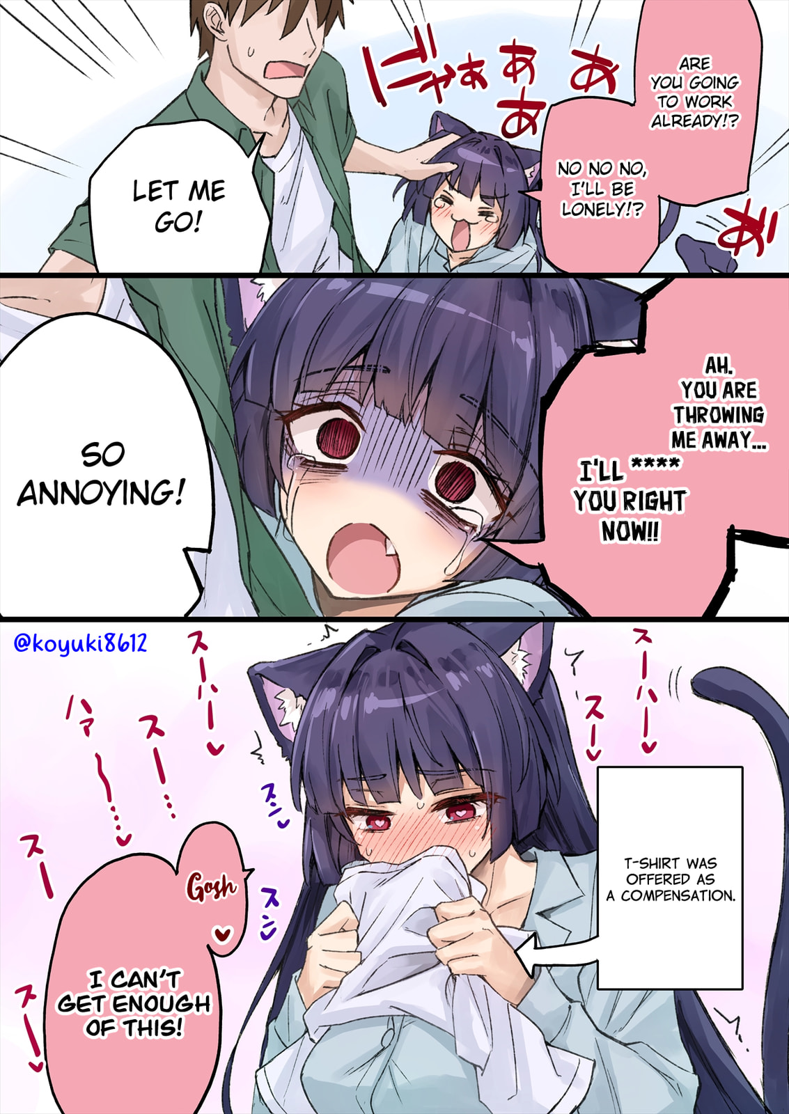 The Yandere Pet Cat is Overly Domineering Chapter 18 page 1 - 