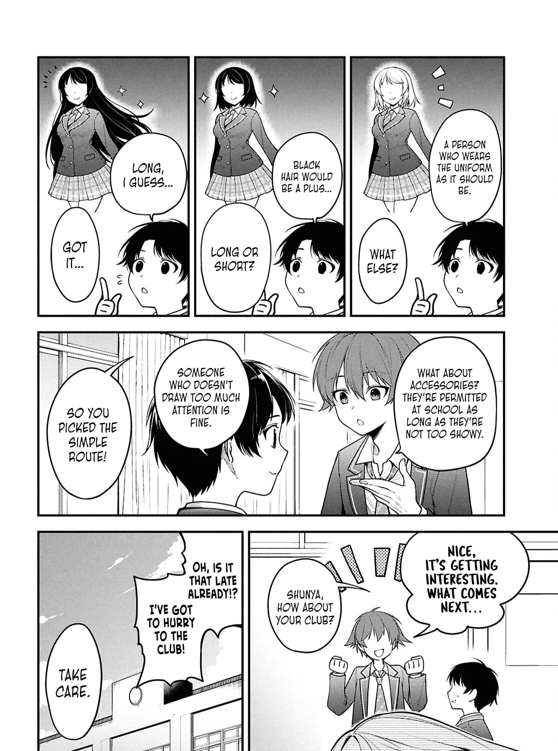 The Yankee Shimizu-san Sitting Next to Me Has Dyed Her Hair Black Chapter 1 page 15 - 