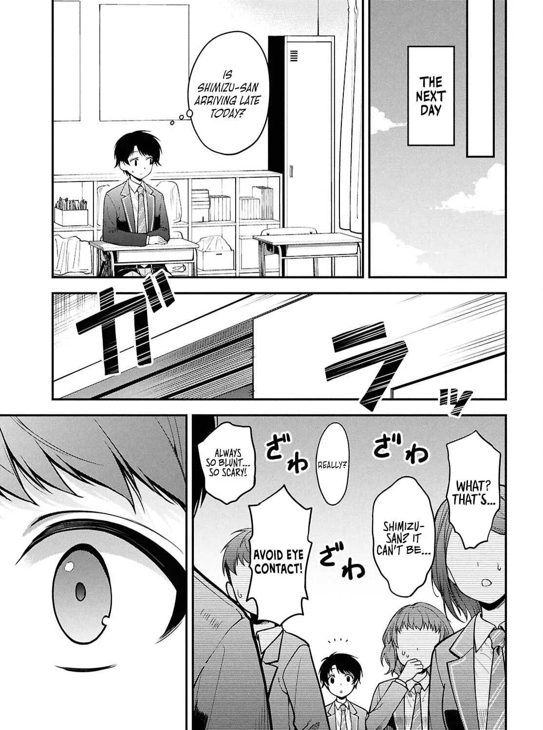 The Yankee Shimizu-san Sitting Next to Me Has Dyed Her Hair Black Chapter 1 page 17 - 