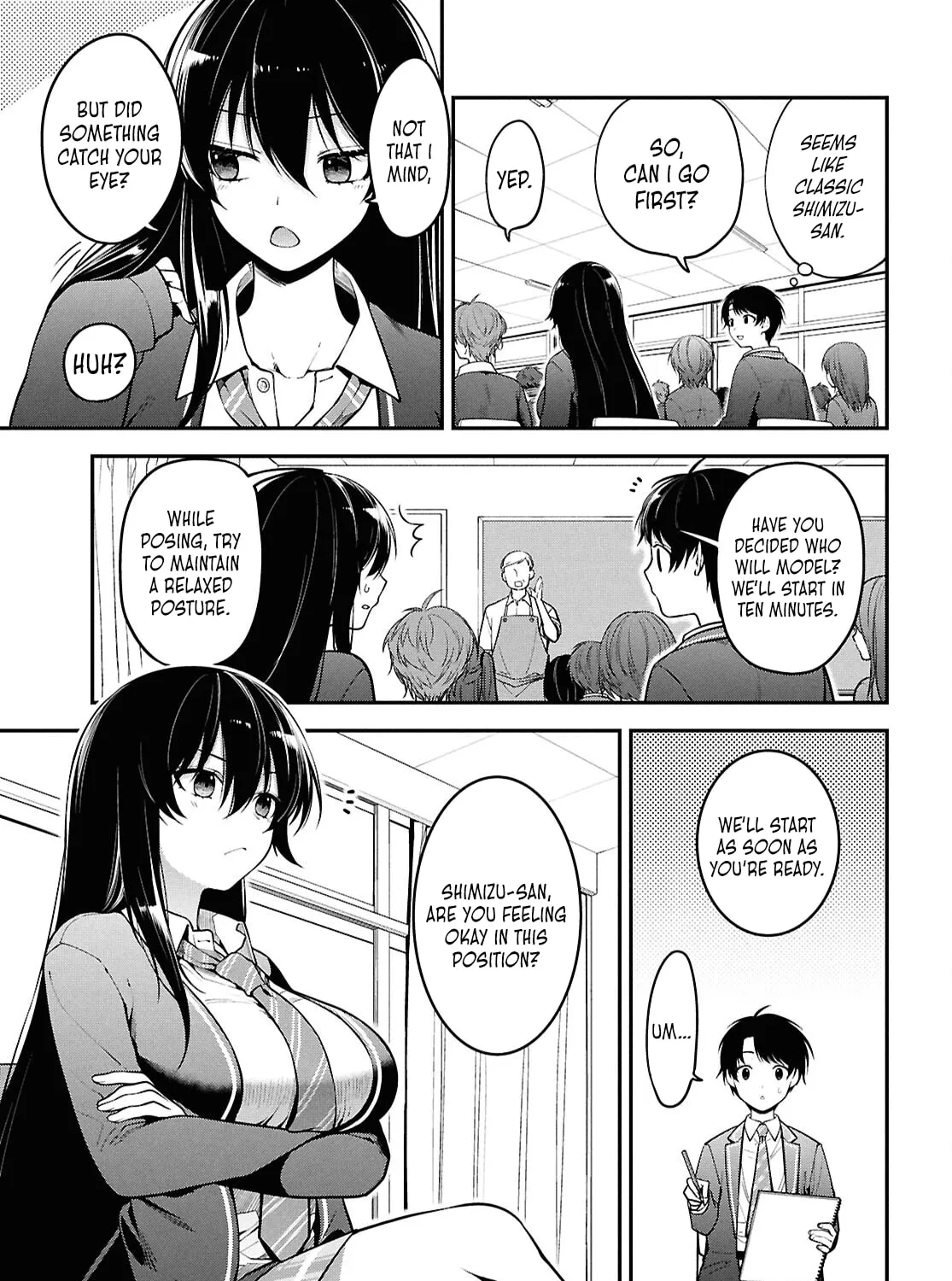 The Yankee Shimizu-san Sitting Next to Me Has Dyed Her Hair Black Chapter 1 page 27 - 