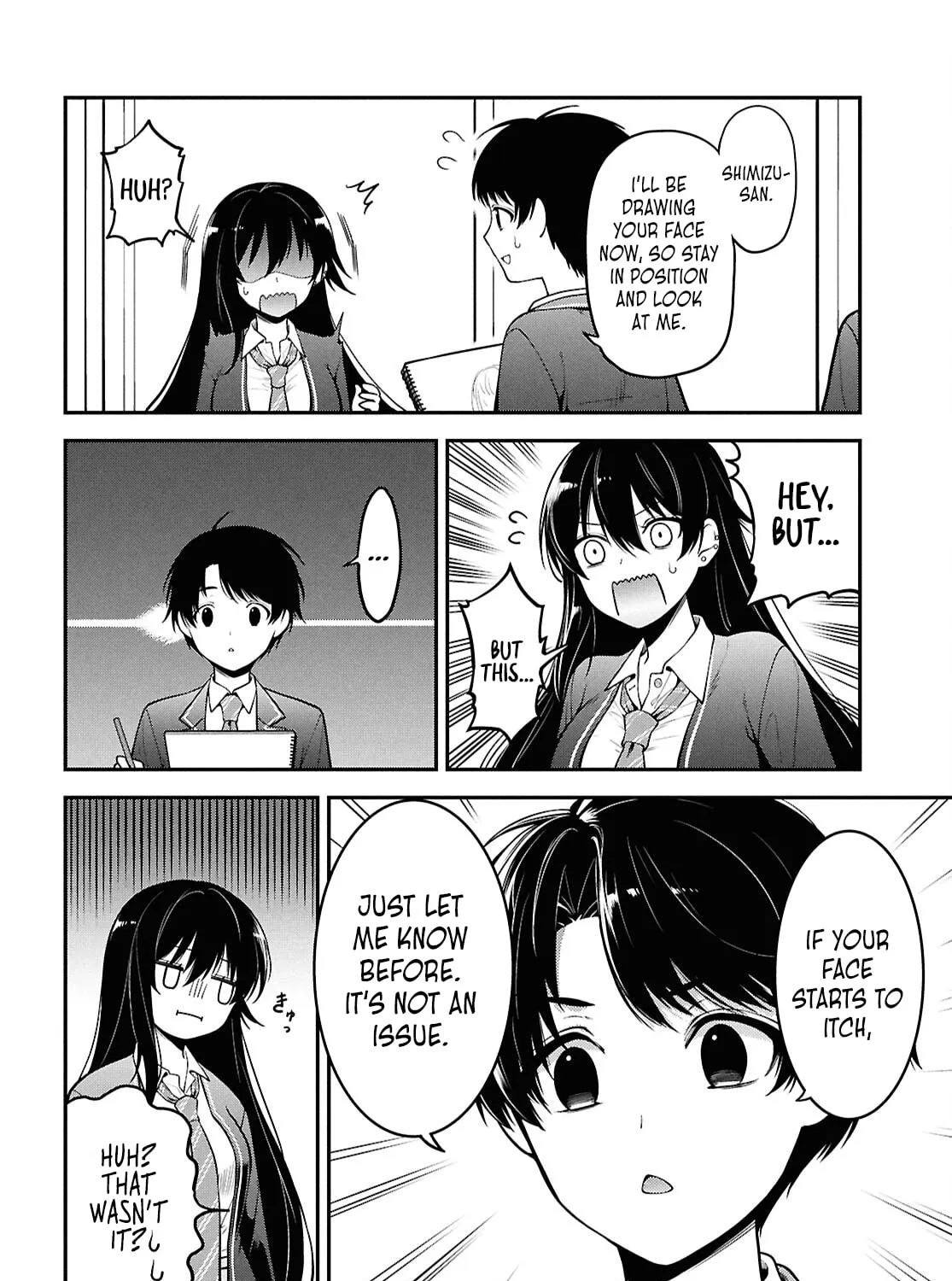 The Yankee Shimizu-san Sitting Next to Me Has Dyed Her Hair Black Chapter 1 page 33 - 