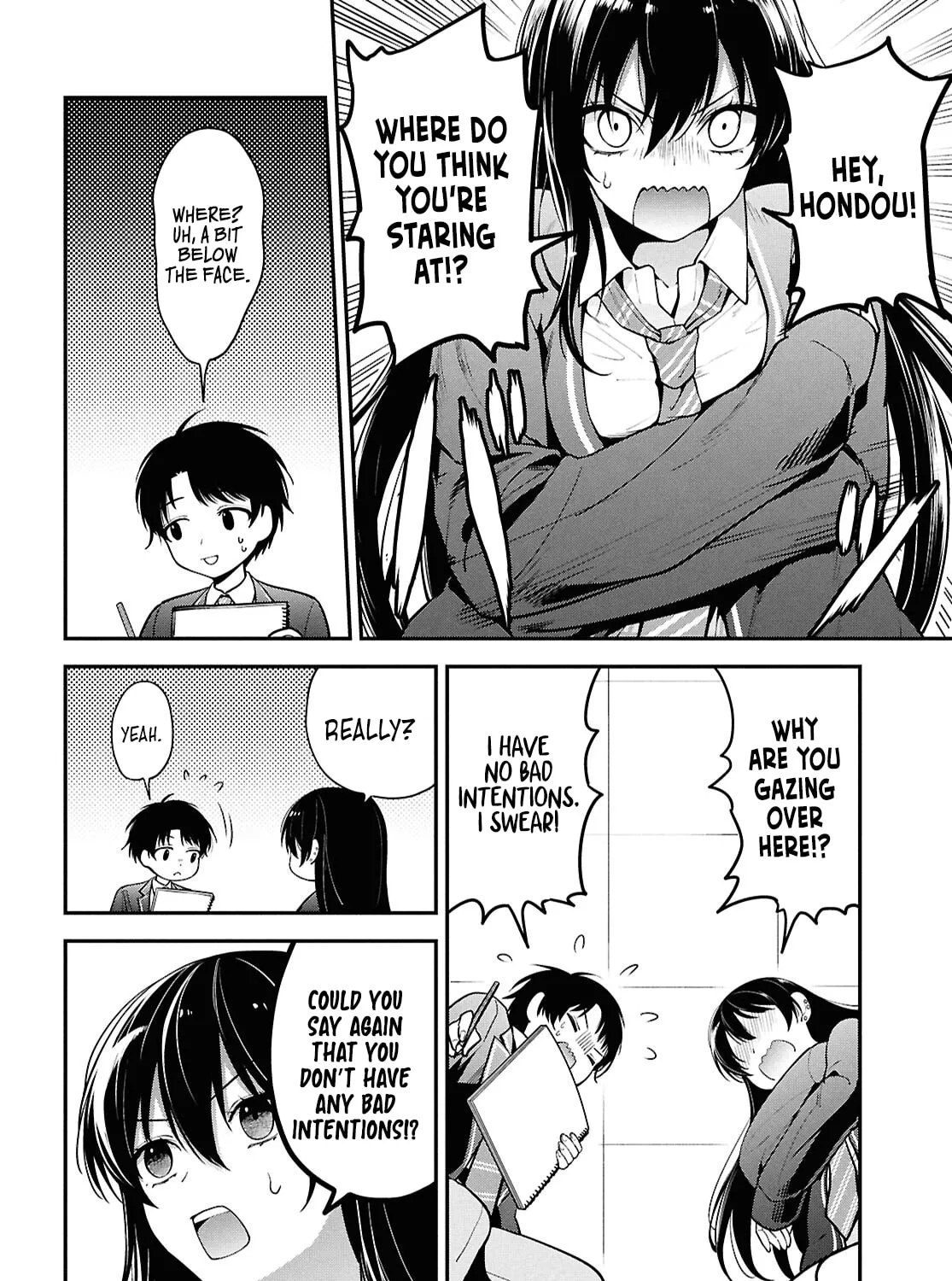 The Yankee Shimizu-san Sitting Next to Me Has Dyed Her Hair Black Chapter 1 page 37 - 