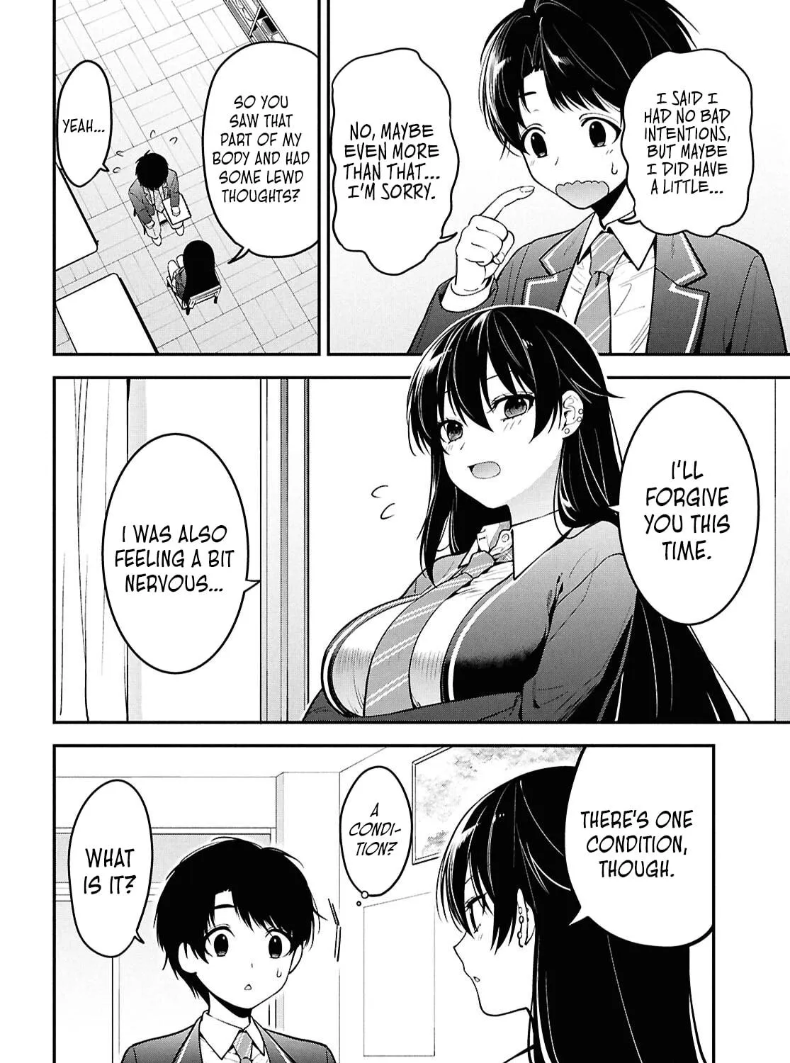 The Yankee Shimizu-san Sitting Next to Me Has Dyed Her Hair Black Chapter 1 page 41 - 