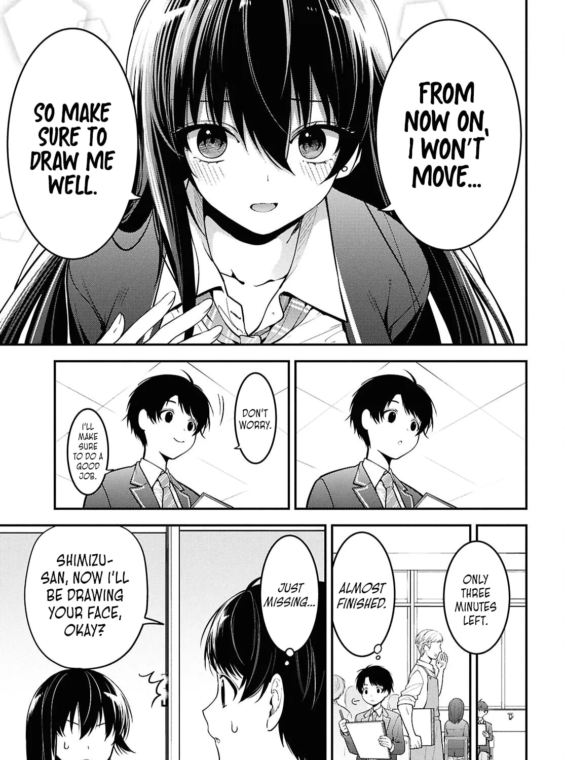The Yankee Shimizu-san Sitting Next to Me Has Dyed Her Hair Black Chapter 1 page 43 - 