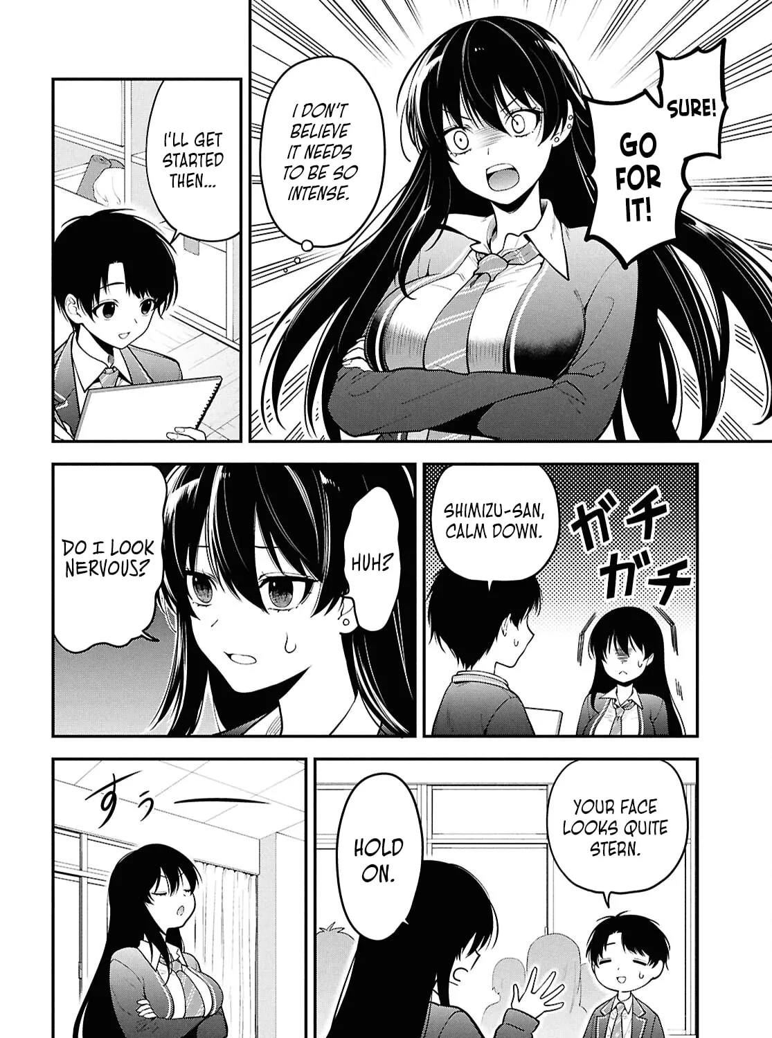 The Yankee Shimizu-san Sitting Next to Me Has Dyed Her Hair Black Chapter 1 page 45 - 